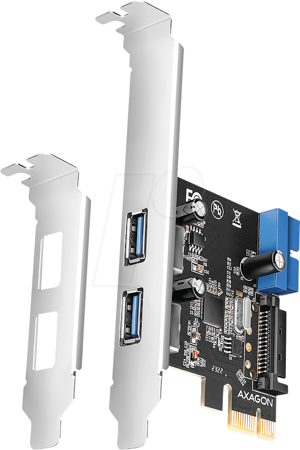 8595247908599 - AXG PCEU-232RS - PCEU-232RS expansion card PCIe 40 x1