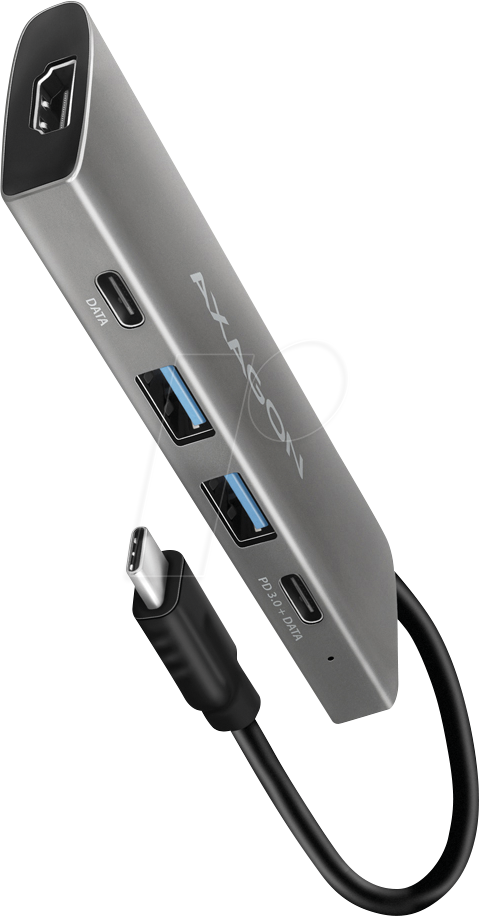 8595247909060 - AXG HMC-5G21 - HMC-5G21 USB-HUB 2x USB-A + 2x USB-C + HDMI