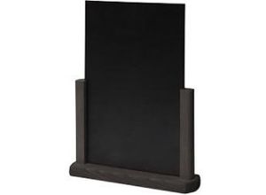 8595578306125 - SHOWDOWN Natura Tischaufsteller DIN A5 T-Form 20 (B) x 6 (T) x 23 (H) cm Braun