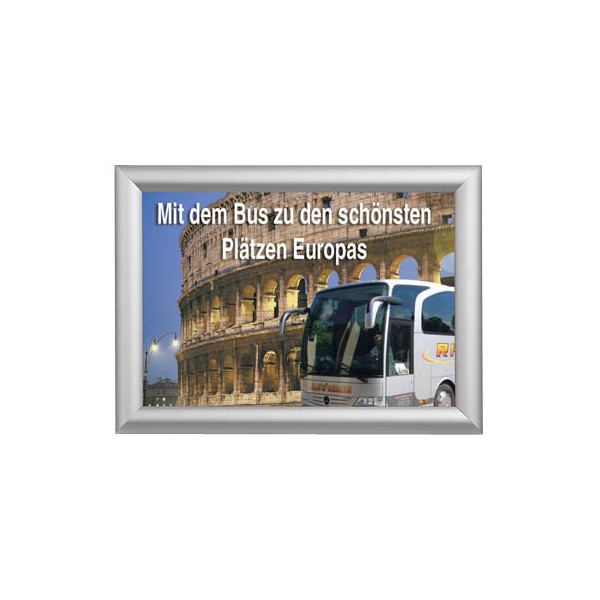 8595578356168 - Plakat-Klapprahmen KRA3G25 silber A3 mit Antireflexfolie