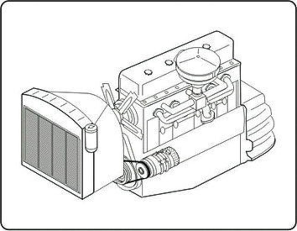 8595593100524 - DUKW - Engine Set [Italeri]