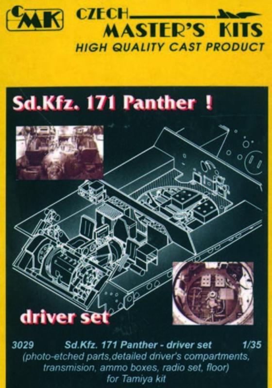 8595593100883 - SdKfz 171 Panther - Driver Set