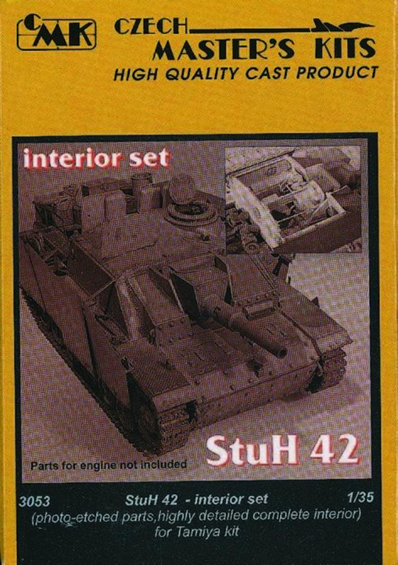 8595593101118 - StuH 42 - Interior set [Tamiya]