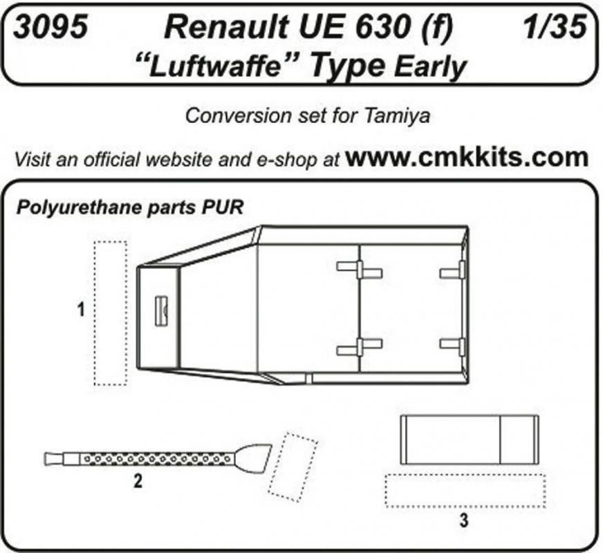 8595593101514 - Renault UE 630 (f) Luftwaffe Type Early [Tamiya]