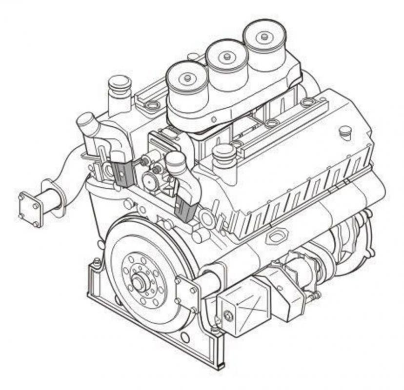 8595593101842 - Maybach HL 230 P45 - German tank engine