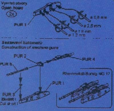 8595593103419 - MG-17 Deutsche Maschinengewehre 792 mm