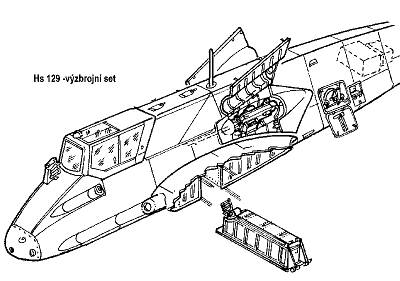 8595593103587 - Hs-129B  - Armament set