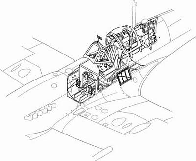 8595593103921 - Spitfire MkIX - Interior set