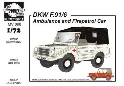 8595593112923 - DKW F-91 6 (Ambulance and Fire patrol ca