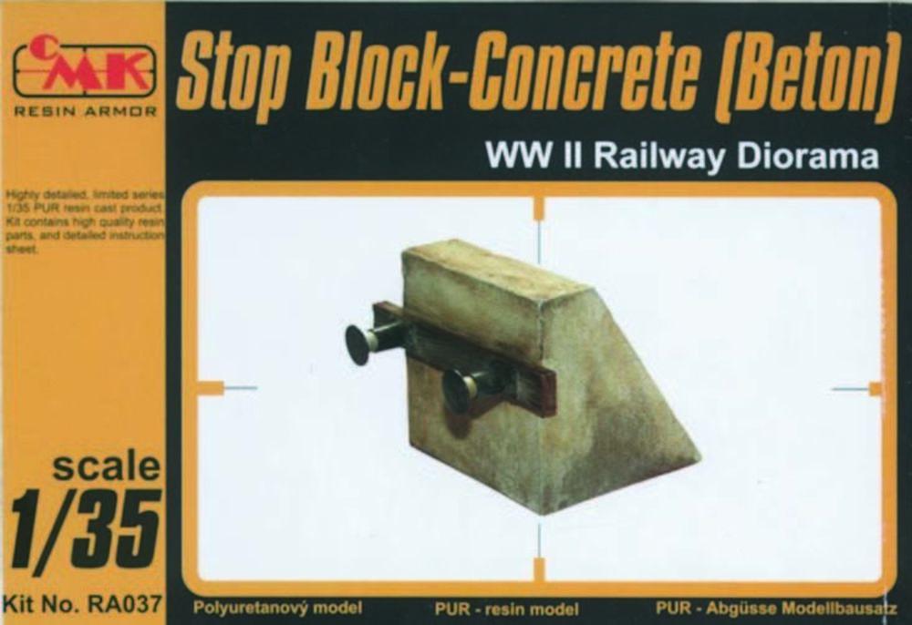 8595593116778 - Stop Block-Concrete (Beton) WW II Railway Diorama