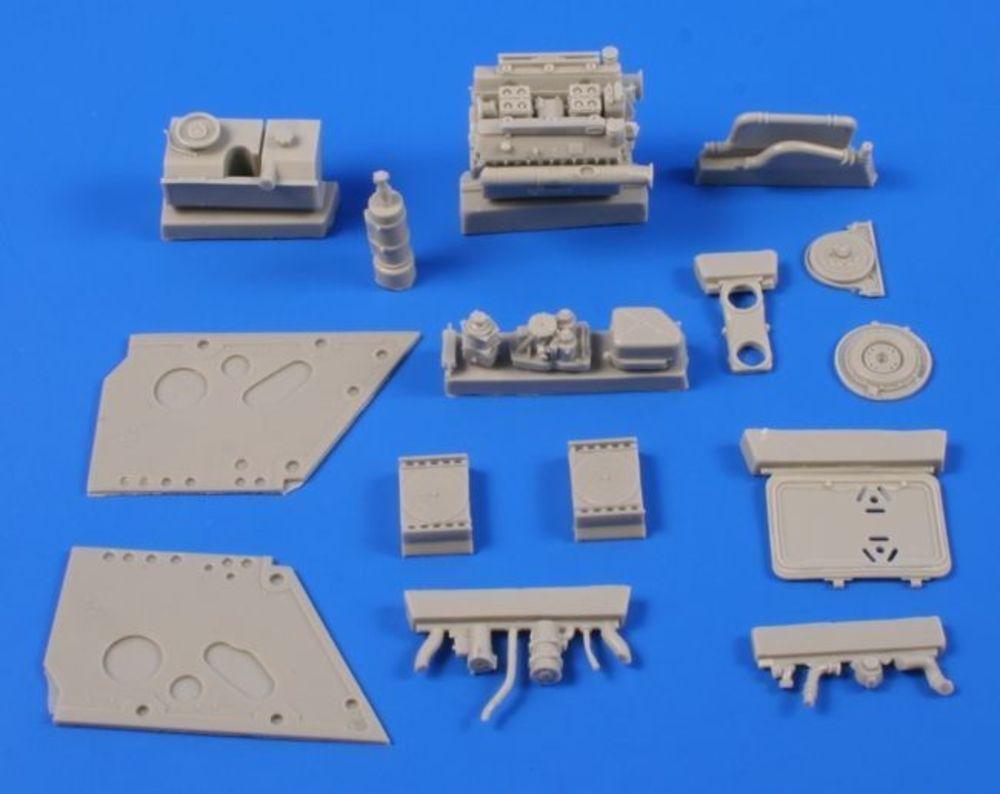 8595593117522 - Jagdpanther - Engine Set [Tamiya]