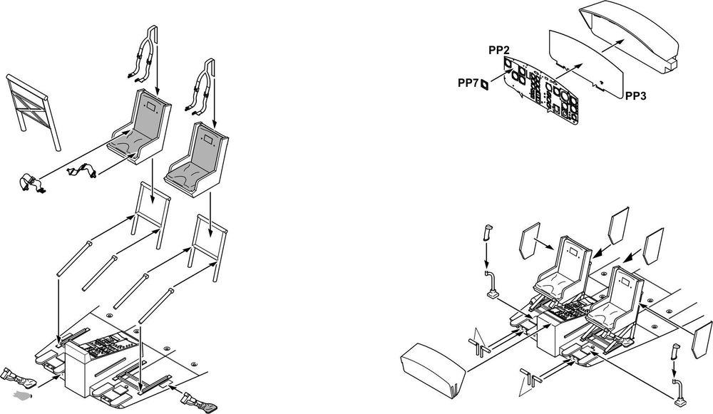 8595593117737 - UH-1D - Interior set [Dragon] USA Modern