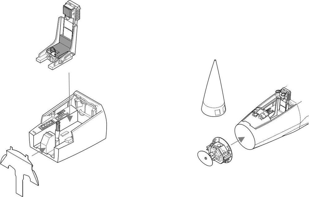 8595593118109 - F-104G Starfighter - Interior set [Revell]