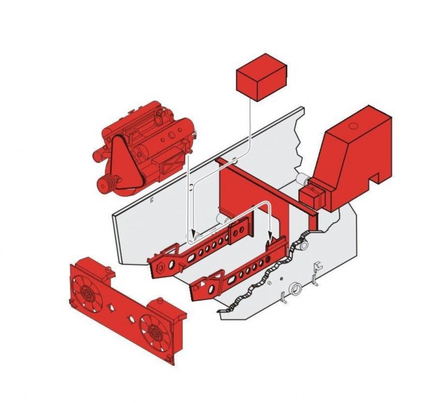 8595593118215 - StuG III Ausf G - Engine Set [Dragon]