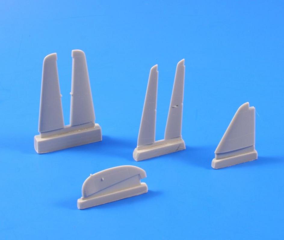 8595593118666 - Junkers Ju 88 A - Control surfaces set