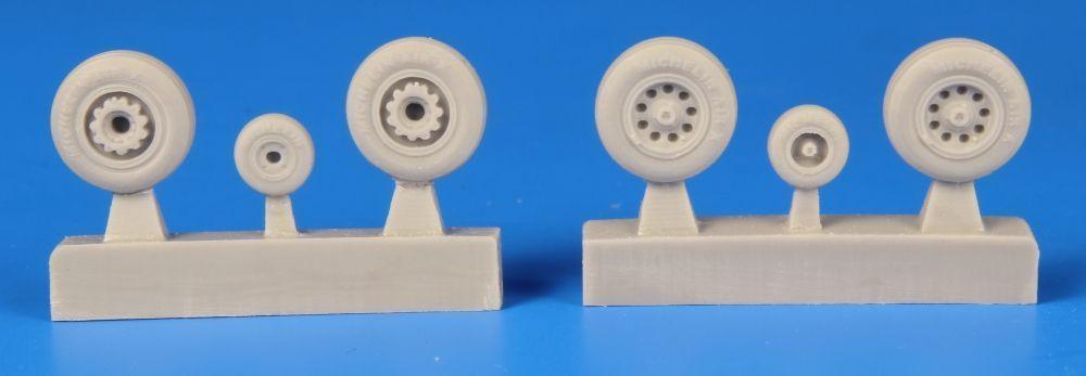 8595593123332 - CMK 129-Q72251 - Mirage F1-1 72 Wheels set in 172