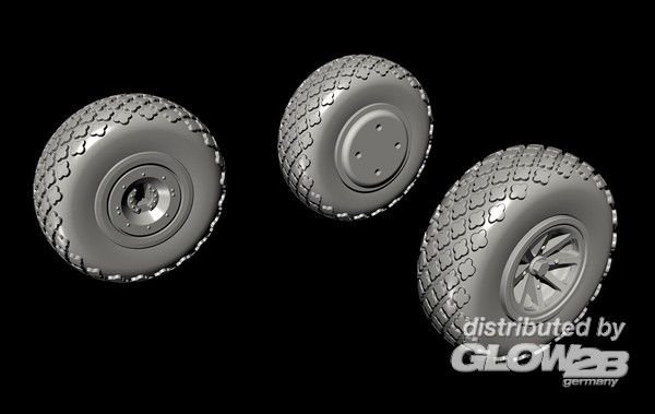 8595593125497 - P-40 - Wheels - Cross tread [Special Hobby]