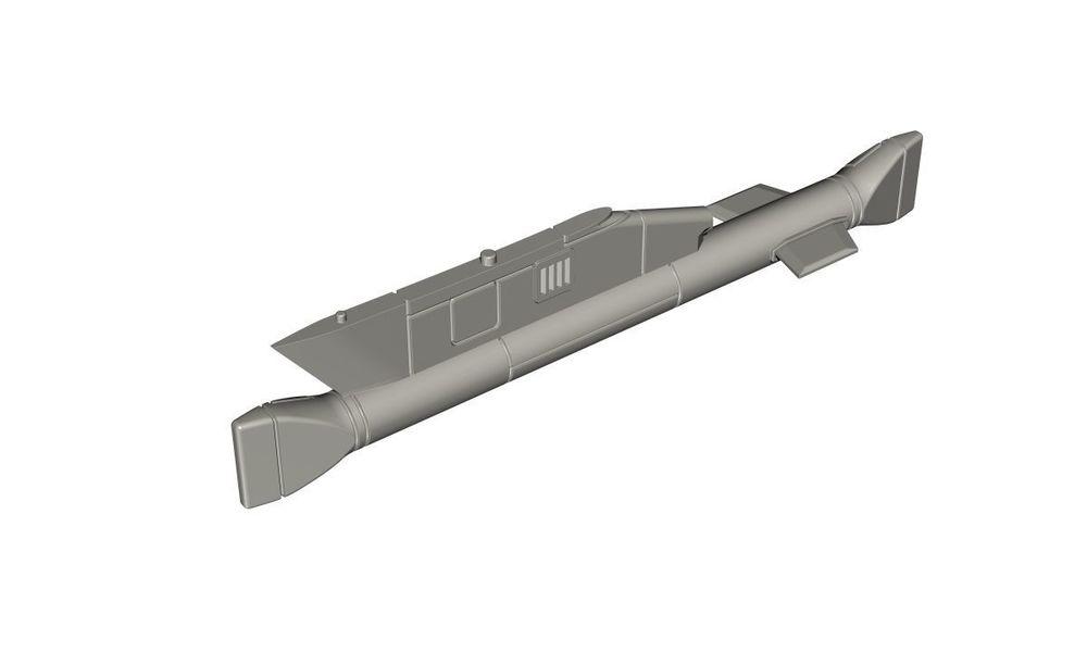 8595593125770 - CMK 129-Q72311 - Remora-Radar Jammer Pod fMirage F1 and Mirage 2000 in 172