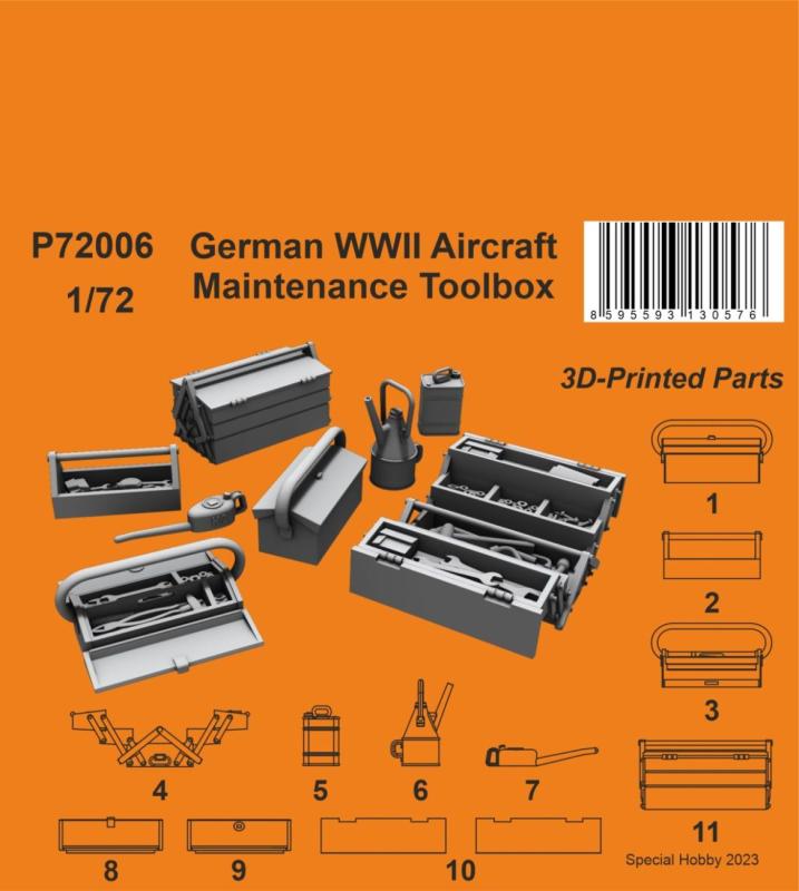 8595593130576 - German WWII Aircraft Maintenance Toolbox