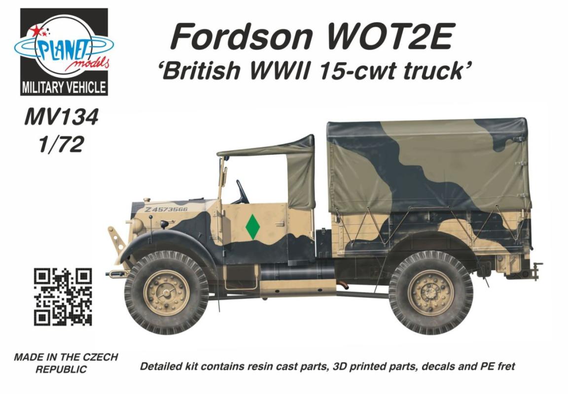 8595593130729 - Fordson WOT2 E (15CWT) - Wooden Cargo Bed