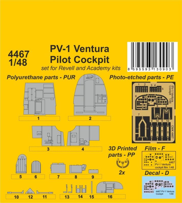 8595593130903 - PV-1 Ventura Pilot Cockpit