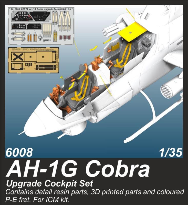 8595593131184 - AH-1G Cobra - Cockpit Upgrade Set [ICM]