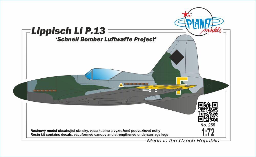 8595593131238 - Lippisch Li P13 Schnell Bomber Luftwaffe Project