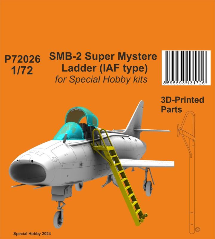 8595593131726 - SMB-2 Super Mystere - Ladder (IAF type) [Special Hobby]