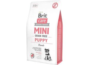 8595602520152 - - brit Care Mini Grain-Free Puppy Lamb – Trockenfutter für Hunde – 7 kg