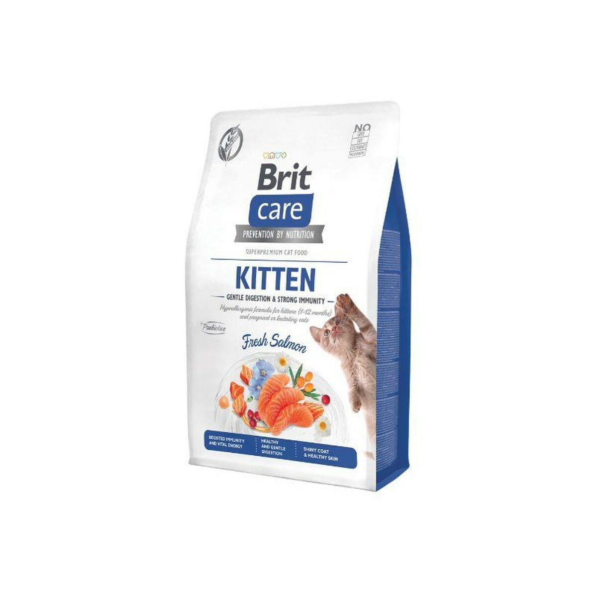8595602565054 - Katzenfutter Grain-Free Kitten Immunity Lachsfarben 7 kg