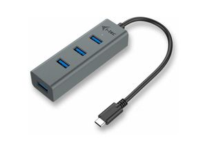 8595611702266 - Itec - i-tec usb-c hub 4 port usb 30 Metall (C31HUBMETAL403)