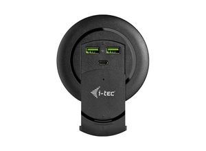 8595611703355 - Itec - i-tec Built-in Desktop Fast Charger usb-c pd 30 + 3x usb 30 QC30 96 w (CHARGER96WD)