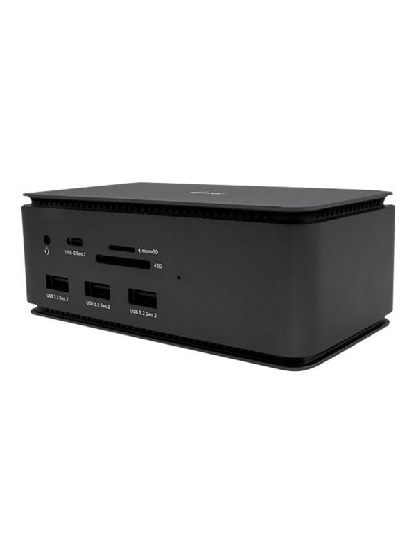 8595611705717 - Metal USB4 Docking station Dual 4K HDMI DP with Power Delivery 80 W + Universal Charger 112 W (USB4DUALDOCK100W)