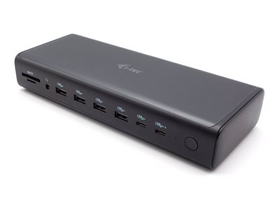 8595611706929 - I-Tec - docking station - USB-C   USB4   Thunderbolt 3   Thunderbolt 4 - 2 x HDMI 2 x DP 2 x USB-C - 1GbE 25GbE