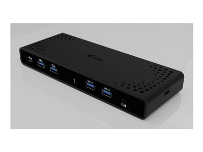 8595611707179 - I-Tec - docking station - USB-C   USB4   Thunderbolt 3   Thunderbolt 4 - 2 x HDMI 2 x DP++ - 1GbE