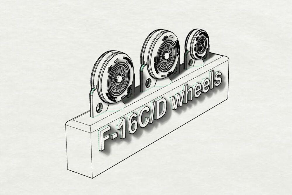 8595683905831 - F-16C D - Wheels