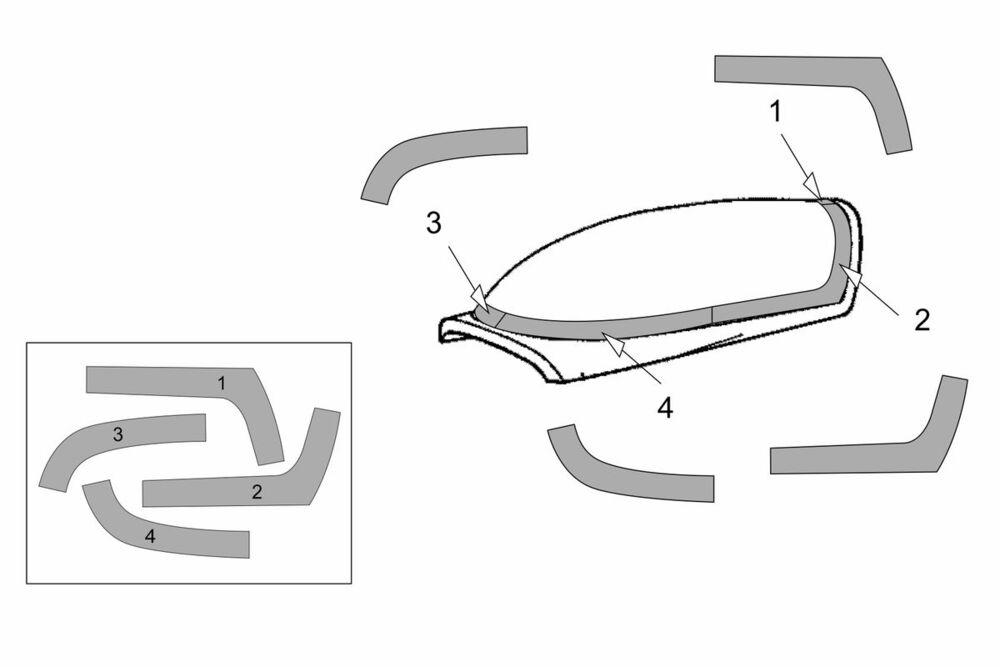 8595683906388 - Extra EA-300L-330LC Canopy masks (kit)