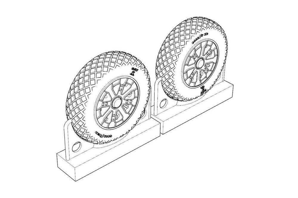 8595683907033 - F4U Corsair Diamond Thread Wheels set