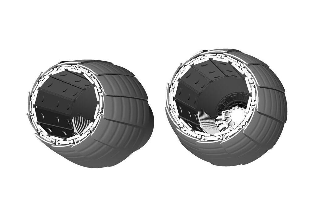 8595683908146 - F_A-18 E_F engine nozzles (Hasegawa kit)