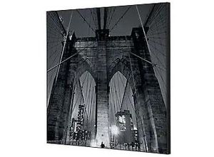 8596052181238 - Showdown Wanddekoration Set 40x40cm New York Manhattan Brücke 8596052181238 Showdown Displays