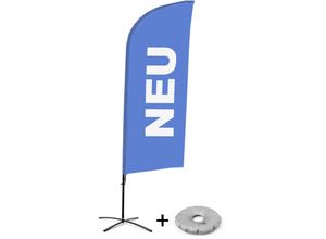 8596052188916 - Beachflagset - Neu - Deutsch - Blau - Kreuzständer - Showdown Displays