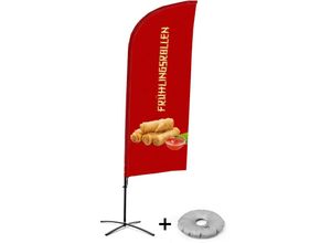 8596052189111 - Beachflagset - Frühlingsrollen - Deutsch - Alu - Showdown Displays