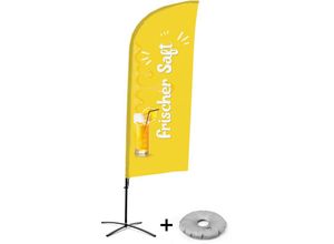 8596052189135 - Beachflagset - Frischer Saft - Deutsch - Alu - Showdown Displays