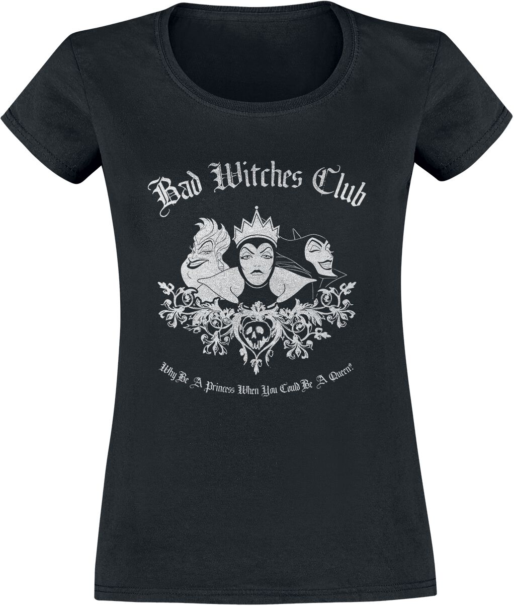 8596488001841 - Villains - Bad Witches Club T-Shirt schwarz in L