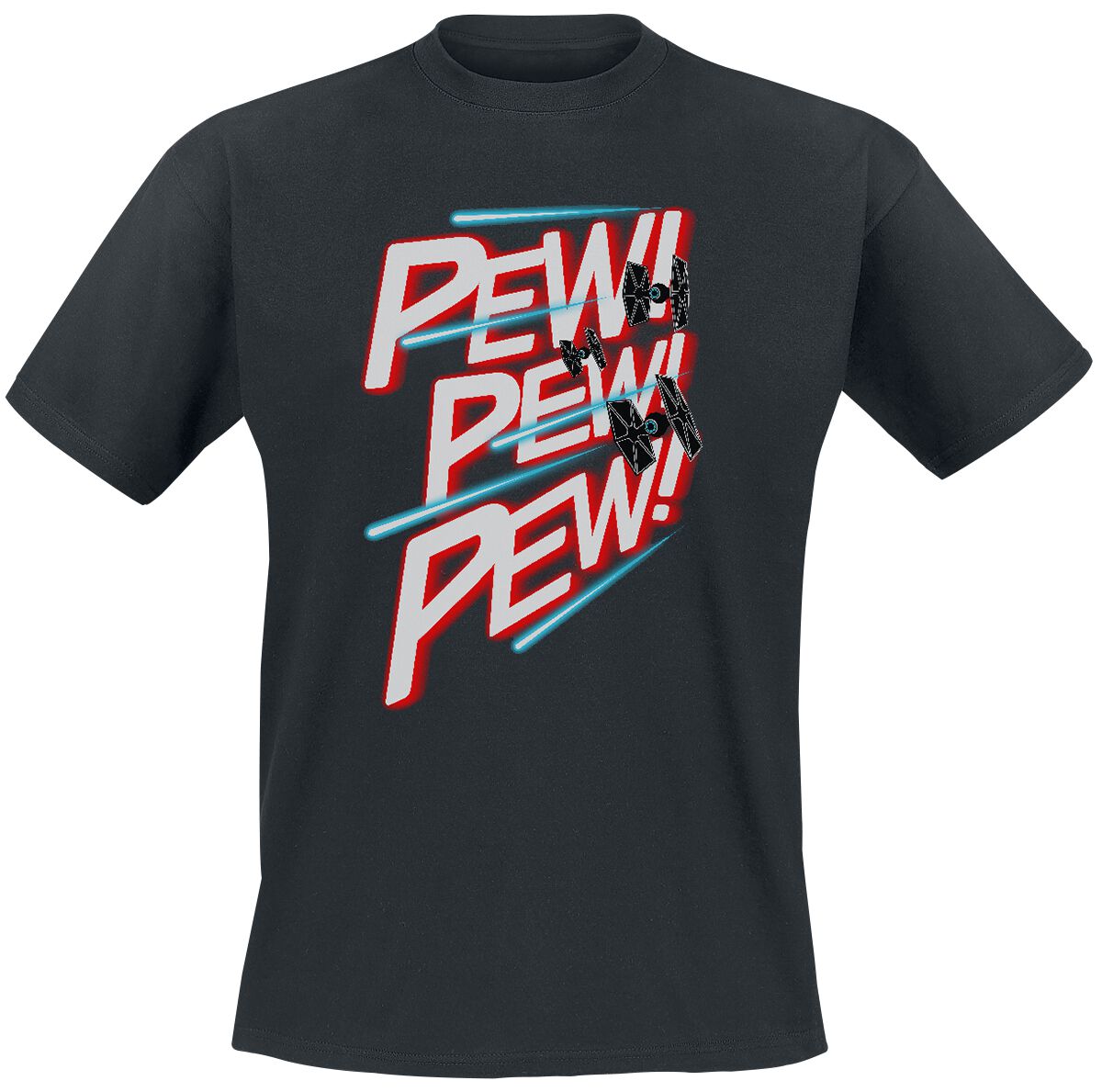 8596488037925 - PEW PEW PEW T-Shirt schwarz in XXL