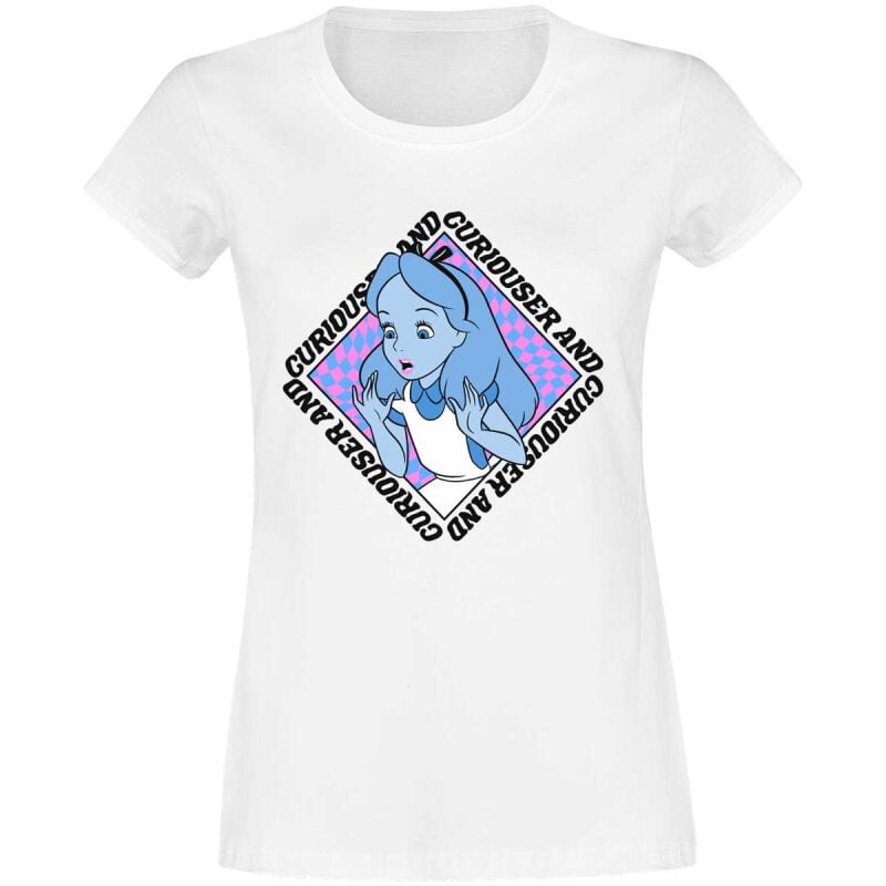 8596488437657 - Alice Face T-Shirt weiß in M