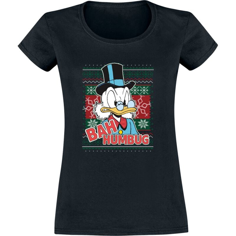 8596593210299 - Bah Humbug Scroog T-Shirt schwarz in XL