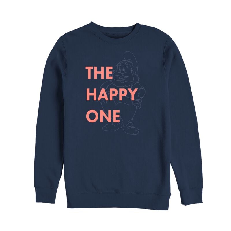 8596593950683 - The Happy One Sweatshirt navy in XL