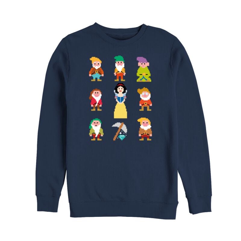 8596594108151 - Pixel Dwarf Sweatshirt navy in XXL