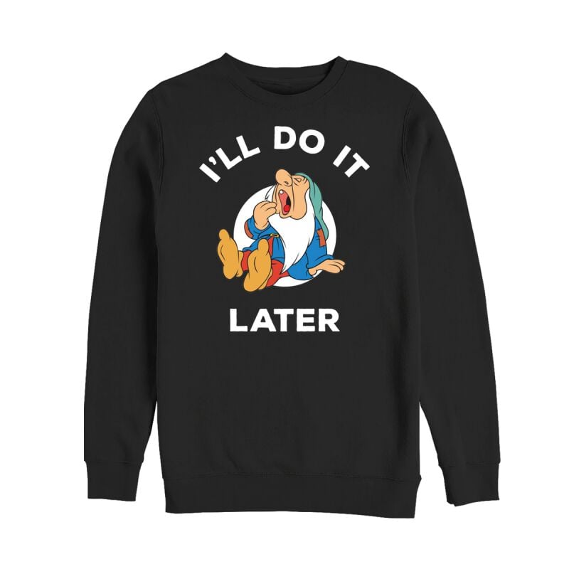 8596594429751 - Do it later Sweatshirt schwarz in L